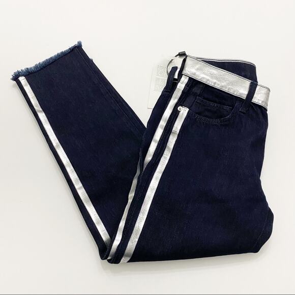 Current/Elliot Blue/Silver The Fling Cropp… - Picture 1 of 7